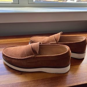 Ted Baker Isaacc Exrtalight Suede Loafers